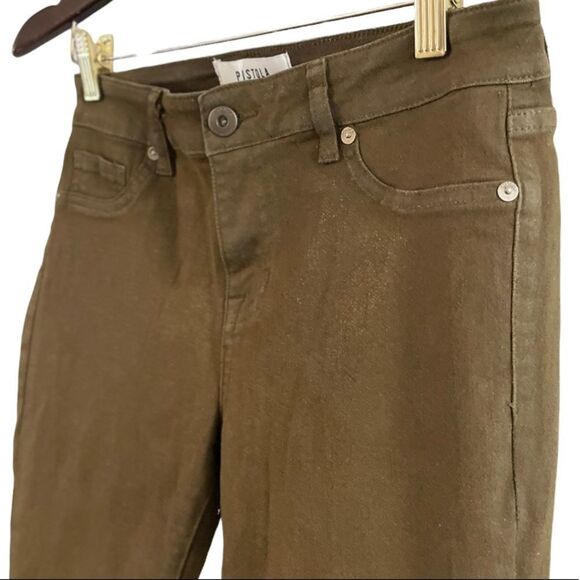 Pistola Coated Juniper Aline High Waist Skinny Jeans, Size 27 - Picture 5 of 11